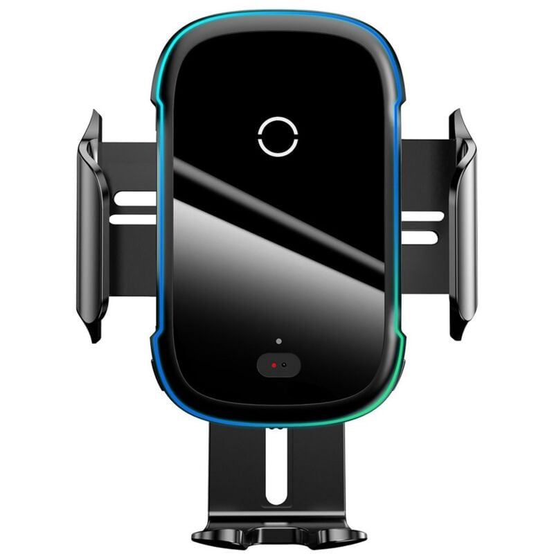 foto del prodotto supporto automatico per auto elettrica caricatore wireless qi 15w nero