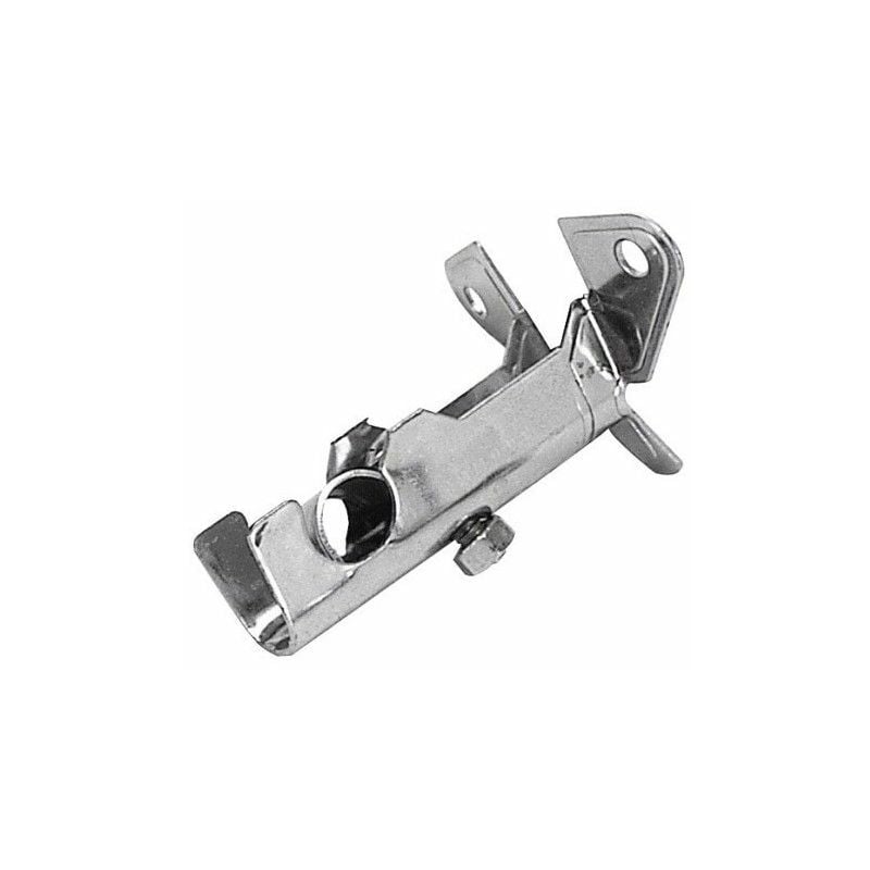 foto del prodotto supporto barra 12 mm. frontale cromato