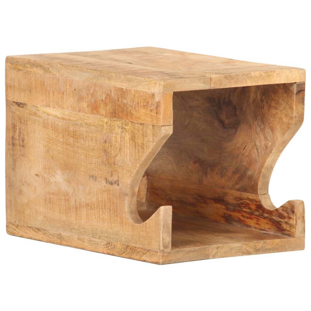 foto del prodotto supporto bicicletta da parete 35x25x25 cm in legno mango grezzo