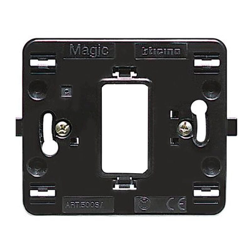 foto del prodotto supporto bticino magic 1 posto scatola tonda 500s 1
