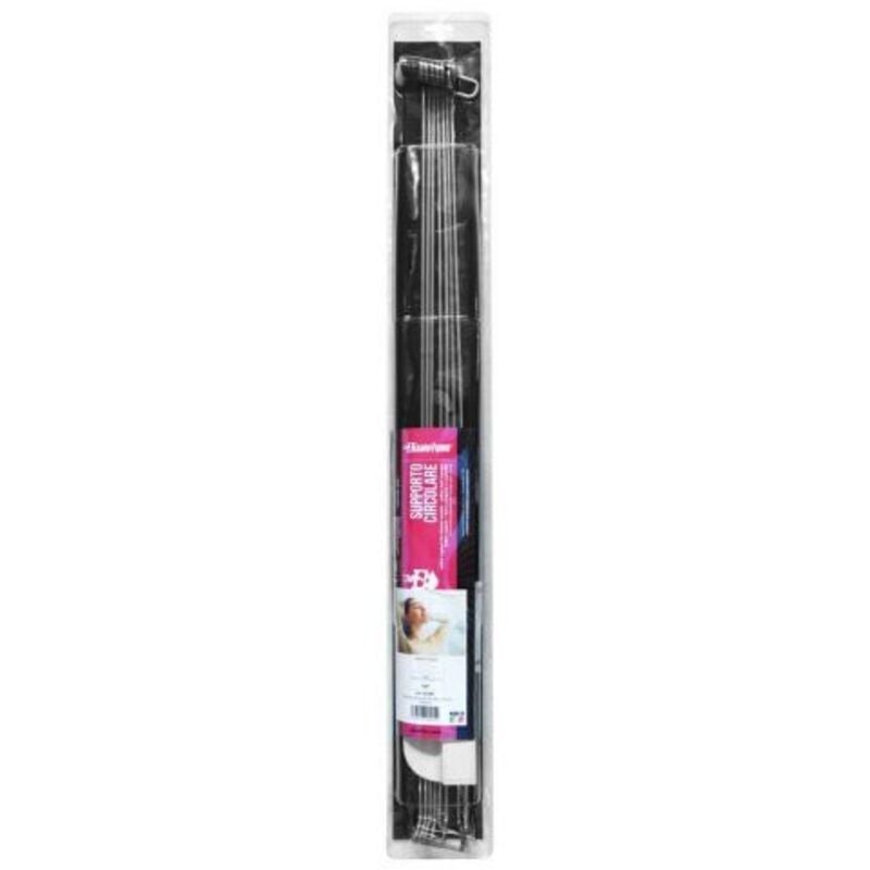 foto del prodotto supporto circolare per tenda doccia 180 - aste l. 76 cm