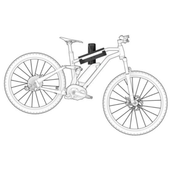 foto del prodotto supporto con braccio bici