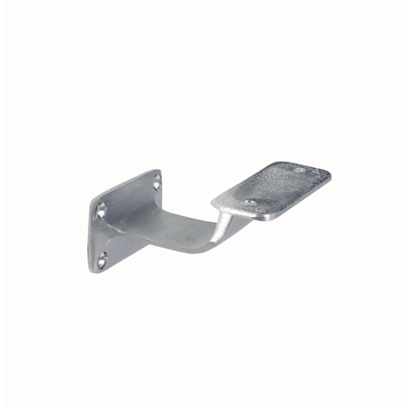 foto del prodotto supporto corrimano piano cromo satinato modello c 