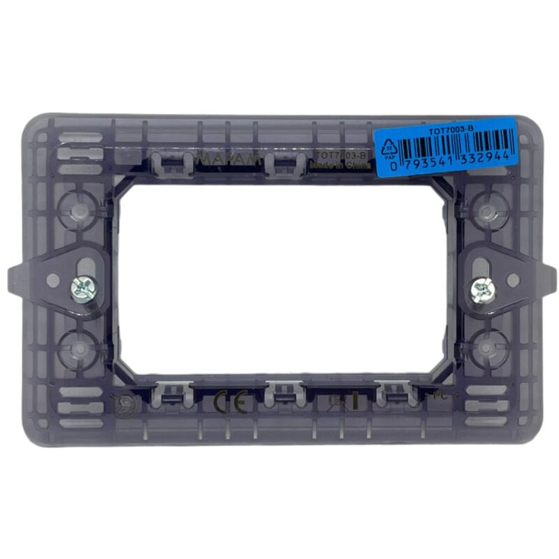 foto del prodotto supporto da 3 posti matix 503sa compatibile per placche am4803