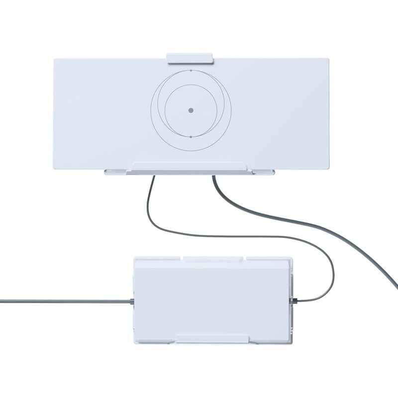 foto del prodotto supporto da parete per router starlink gen 3 con staffa di alimentazione standard kit staffa di montaggio abs starlink v3, accessori starlink per