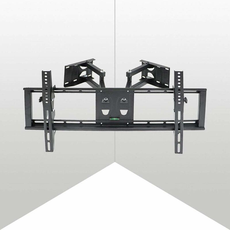foto del prodotto supporto da parete per tv, schermo led 32 65 pollici da parete braccio supporto per tv a muro staffa per tv universale orientare inclinare vesa
