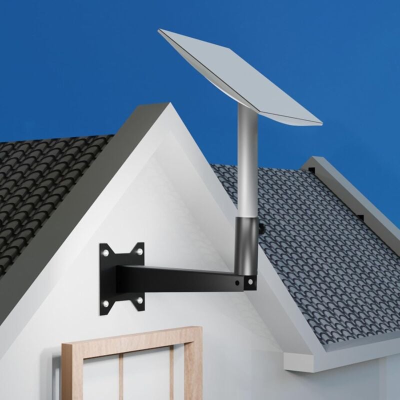 foto del prodotto supporto da parete starlink in acciaio resistente all erosione per ville, scuole, appartamenti, basi, edifici