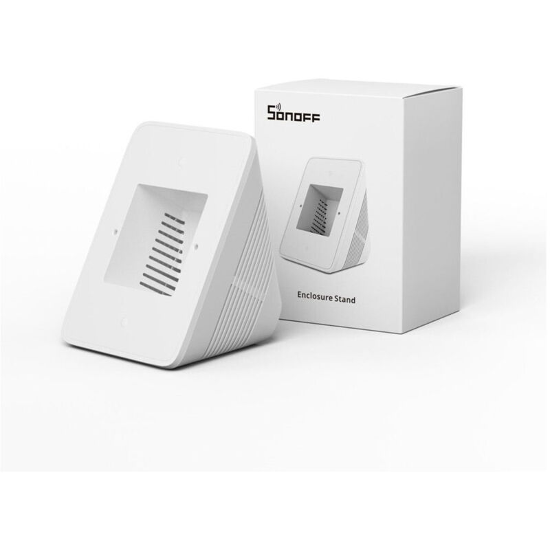 foto del prodotto supporto da tavolo adatto per nspanel pro e nspanel sonoff colore bianco standw - - trade shop traesio