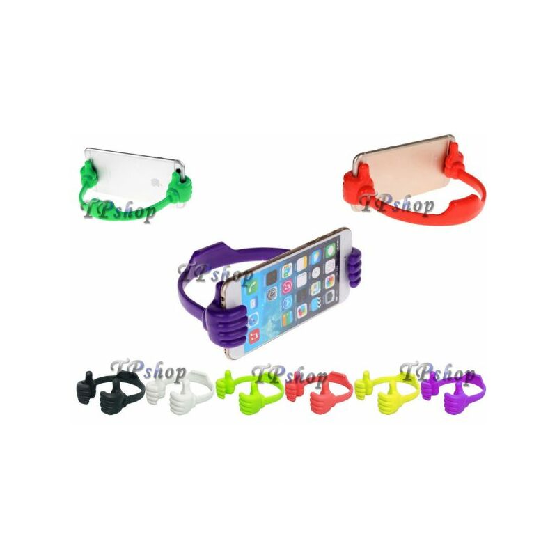 foto del prodotto supporto da tavolo ok stand mano flessibile per smartphone tablet universale