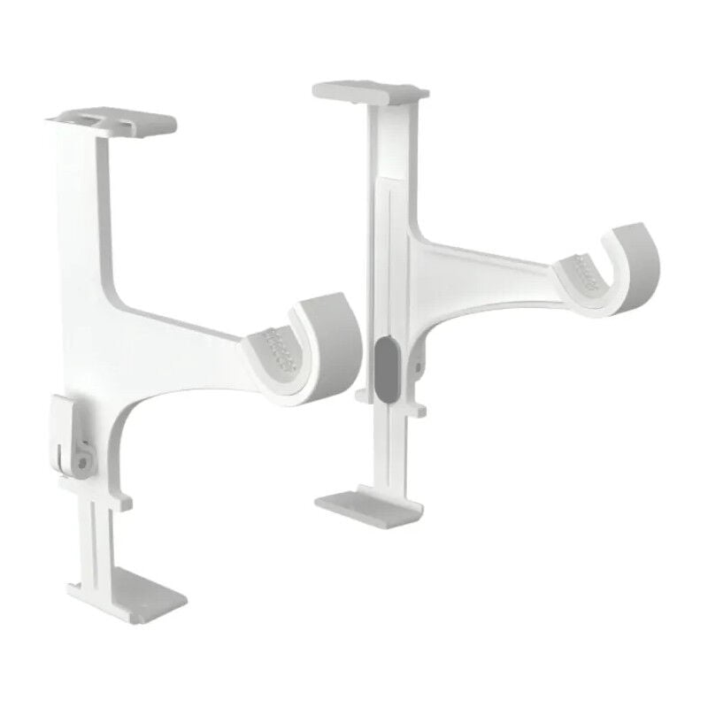foto del prodotto supporto dell asta della tenda per il cassonetto delle tapparelle, 2 pezzi.
