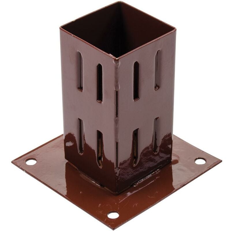 foto del prodotto supporto di fissaggio a presa facile per pali 75 x 75 mm