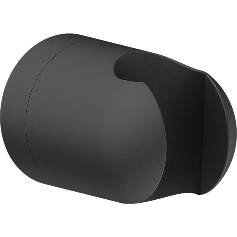 foto del prodotto supporto doccetta duravit universal, aggancio universale, nero opaco