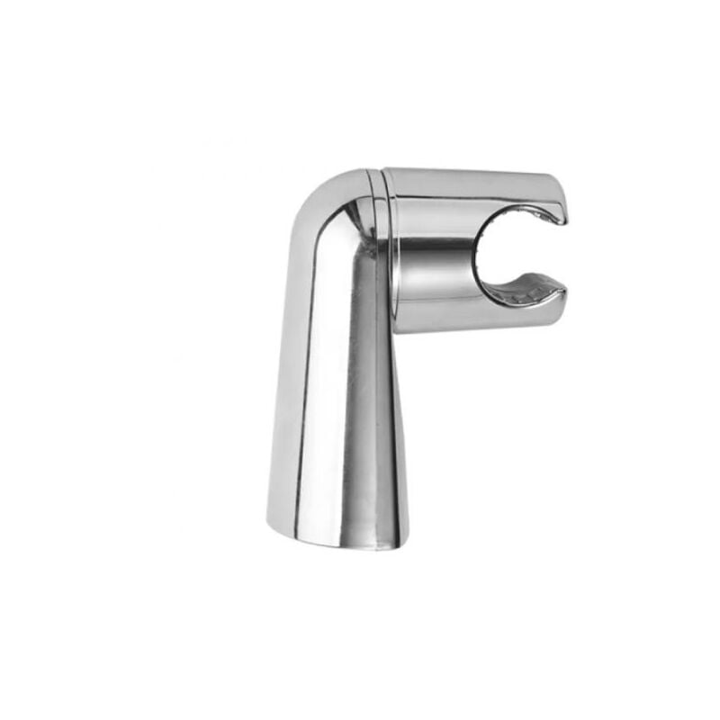 foto del prodotto supporto doccia girevole a parete in abs cromato 1 2 ambra water