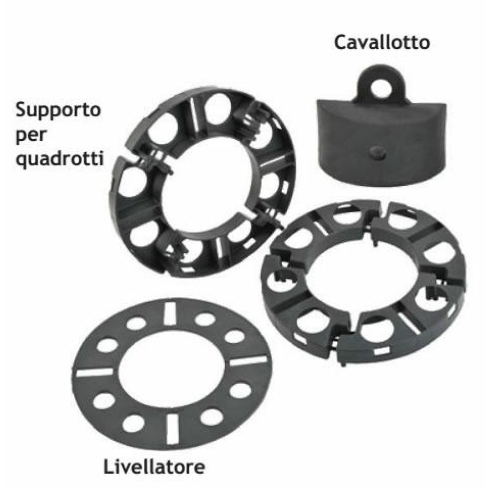 foto del prodotto supporto donda x plast.ond.76x18 mm.20x40x17