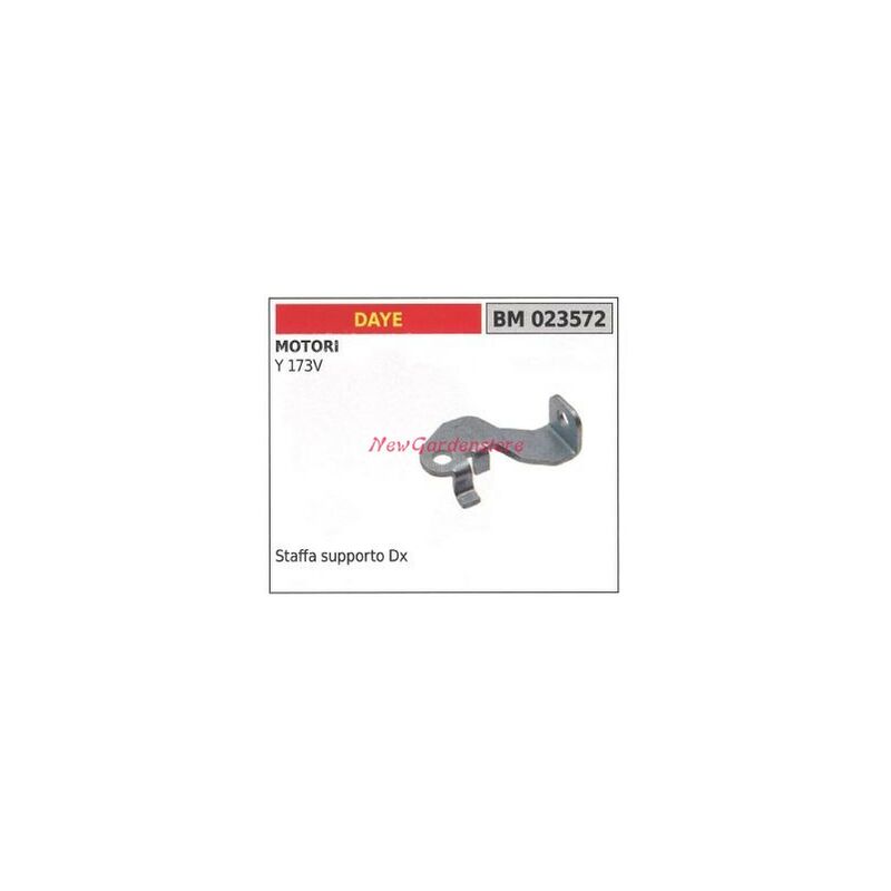 foto del prodotto supporto dx serbatoio carburante daye motore decespugliatore y 173v 023572