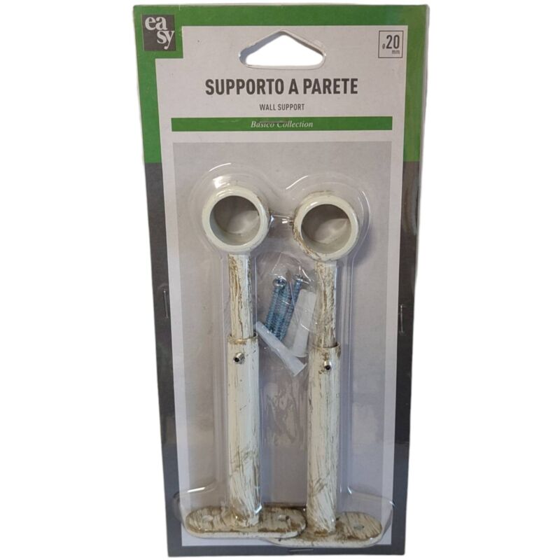 foto del prodotto supporto estensibile a parete 11 19 cm avorio oro
