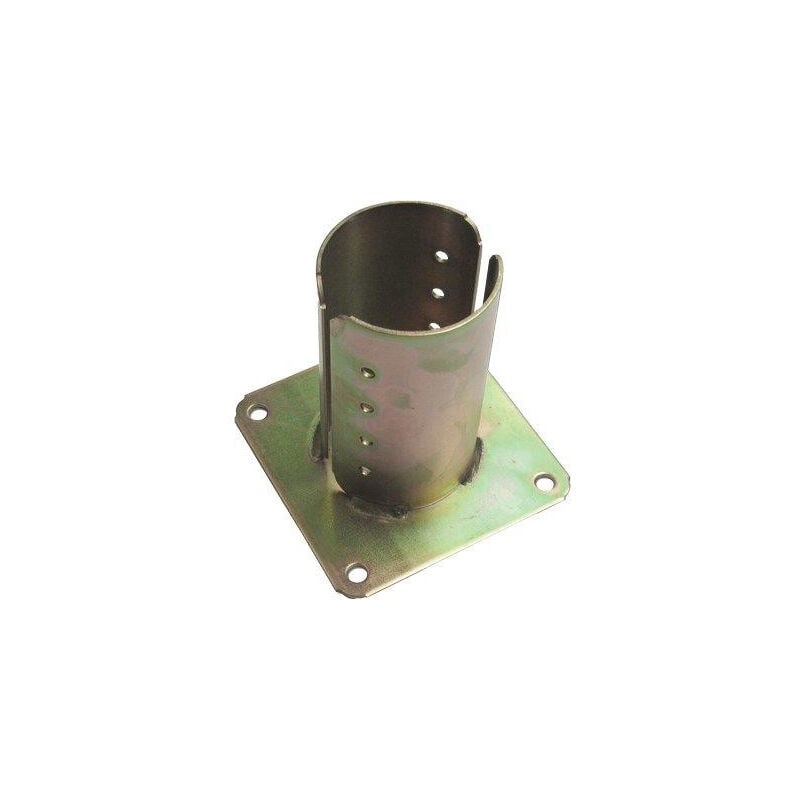 foto del prodotto supporto gazebo tondo a pavimento 957 zincato giallo s.mm 4,0 mm 120
