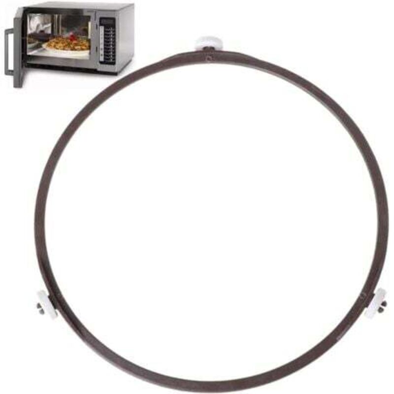 foto del prodotto supporto girevole per forno a microonde 17,8 cm di diametro 1,4 cm anello in vetro per accessori universali per microonde lablanc