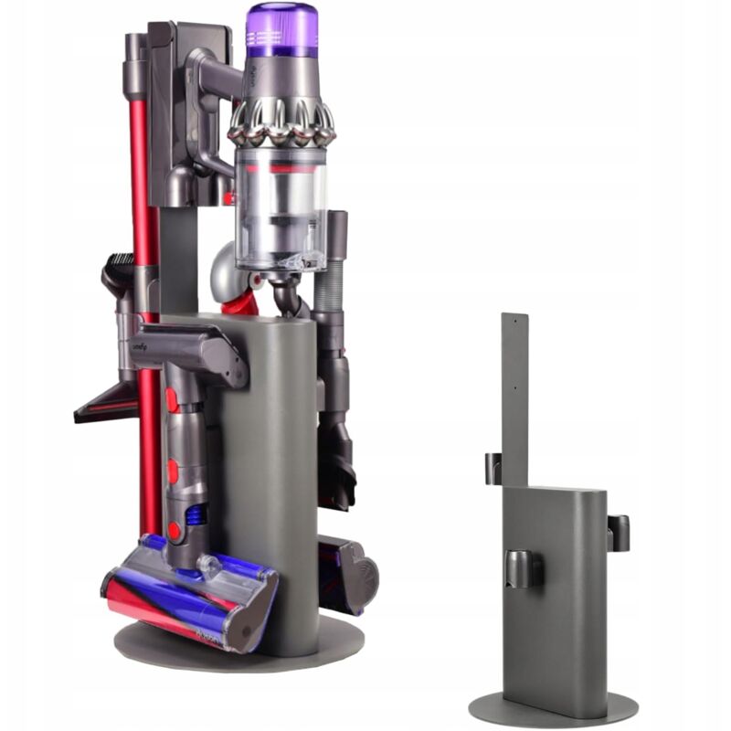 foto del prodotto supporto in acciaio al carbonio 74 cm per aspirapolvere dyson e accessori v15 v12 v11 v10 v8 v7 v6