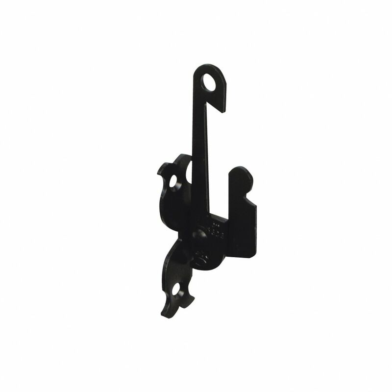 foto del prodotto supporto in acciaio preverniciato, h.130 x l.25 x p.40 mm afbat