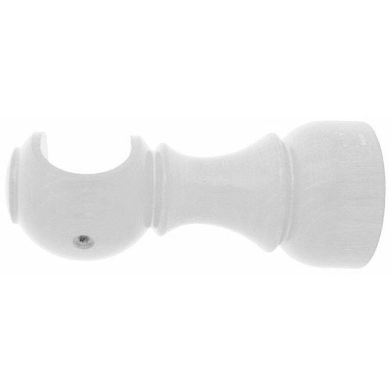 foto del prodotto supporto in legno liscio aperto 20x 88 mm. bianco