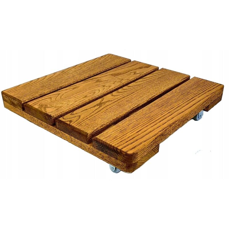 foto del prodotto supporto in rovere 40x40 cm