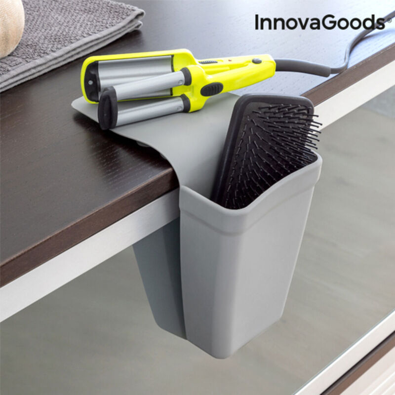 foto del prodotto supporto in silicone con ventose per sistemare innovagoods