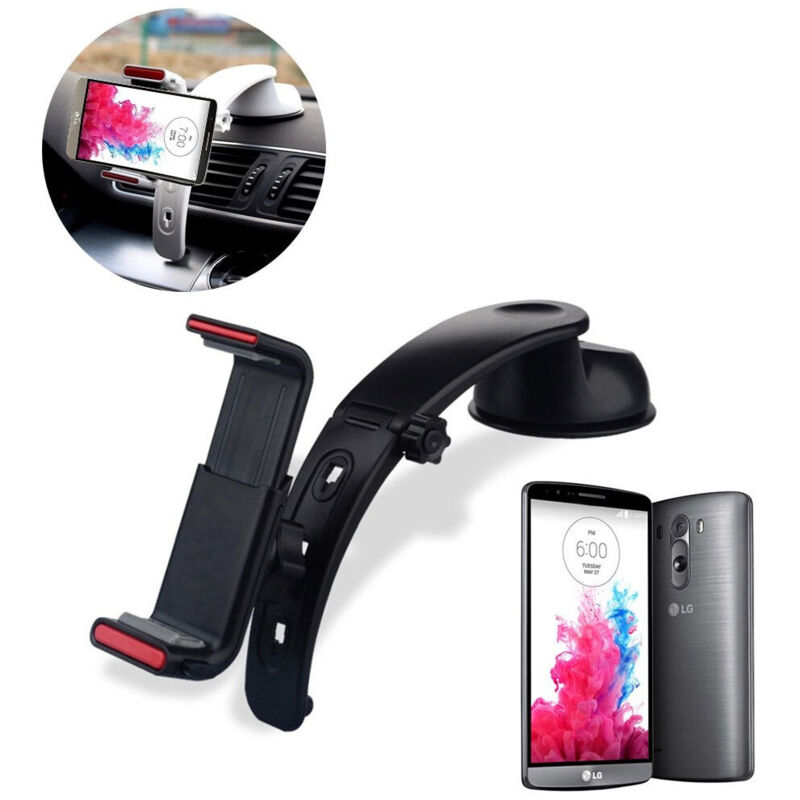 foto del prodotto supporto jhd 301 auto universale 360 gradi 3 in 1 ventosa per smartphone trade shop traesio