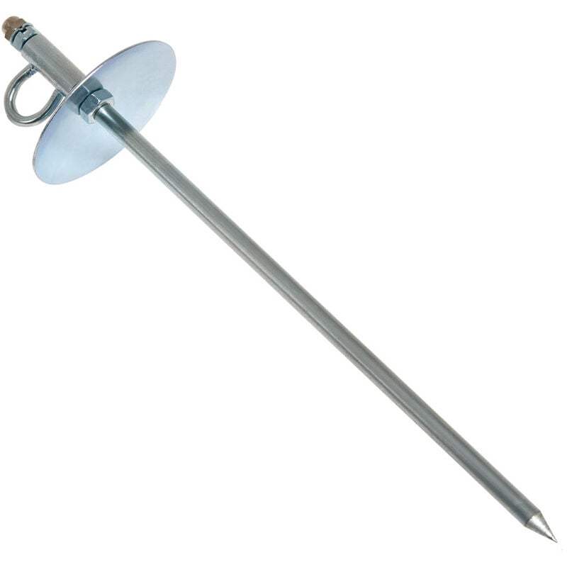 foto del prodotto supporto k f per il terreno di 38 cm in argento