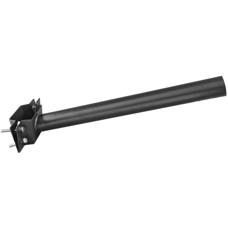 foto del prodotto supporto lampport led nero supporto da 47 mm per accessori post o murali jandei