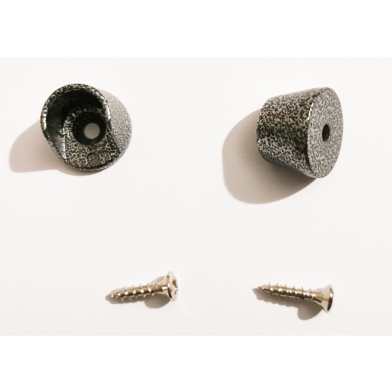 foto del prodotto supporto laterale per tubo tondo diam mm 10 ferro battuto ca 514 pz 2