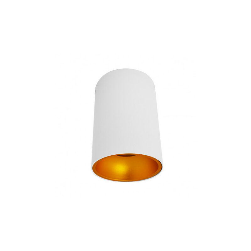 foto del prodotto supporto led gu10 bianco ip20 dore cilindro 96mm