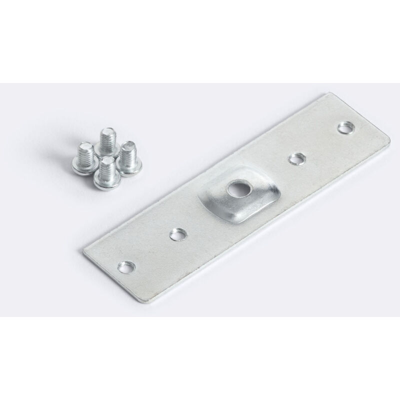 foto del prodotto supporto lineare per binario magnetico a sospensione 20 mm nero