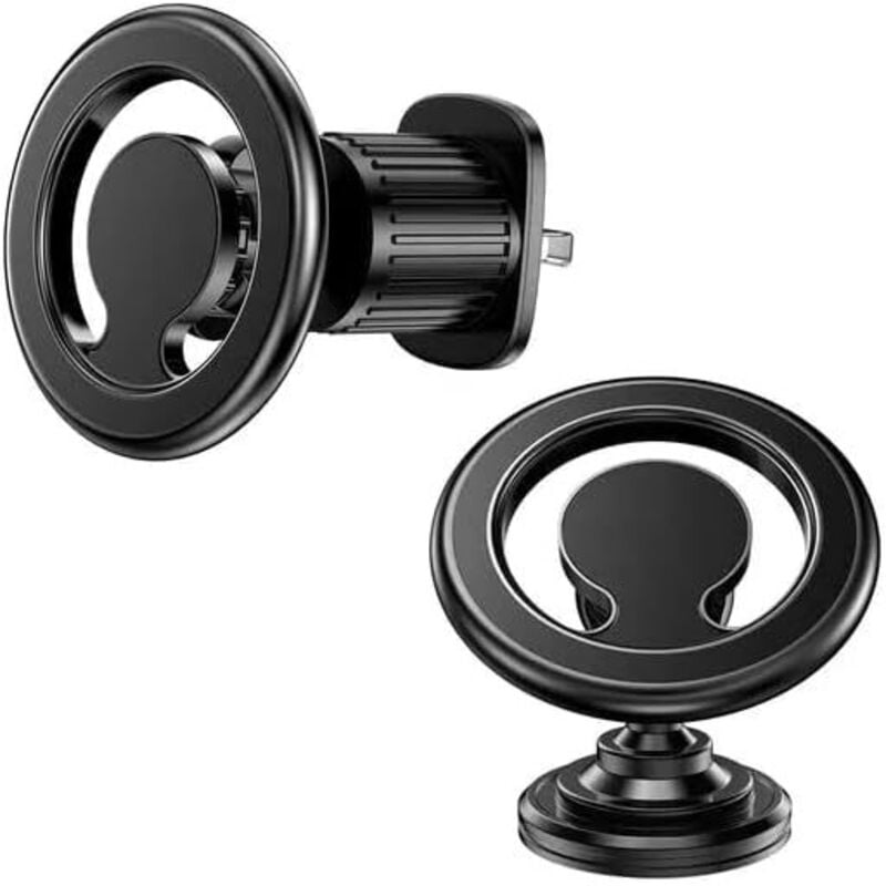 foto del prodotto supporto magnetico per auto, supporto per auto 2 in 1 , supporto universale per auto, adatto a tutti gli smartphone