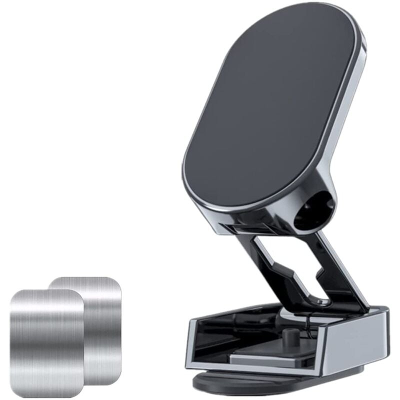 foto del prodotto supporto magnetico per telefono da auto, rotazione a 360 e supporto pieghevole per telefono da auto supporto magnetico portatile per telefono da
