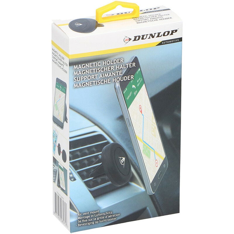 foto del prodotto supporto magnetico telefono dunlop compatto poly polipropilene