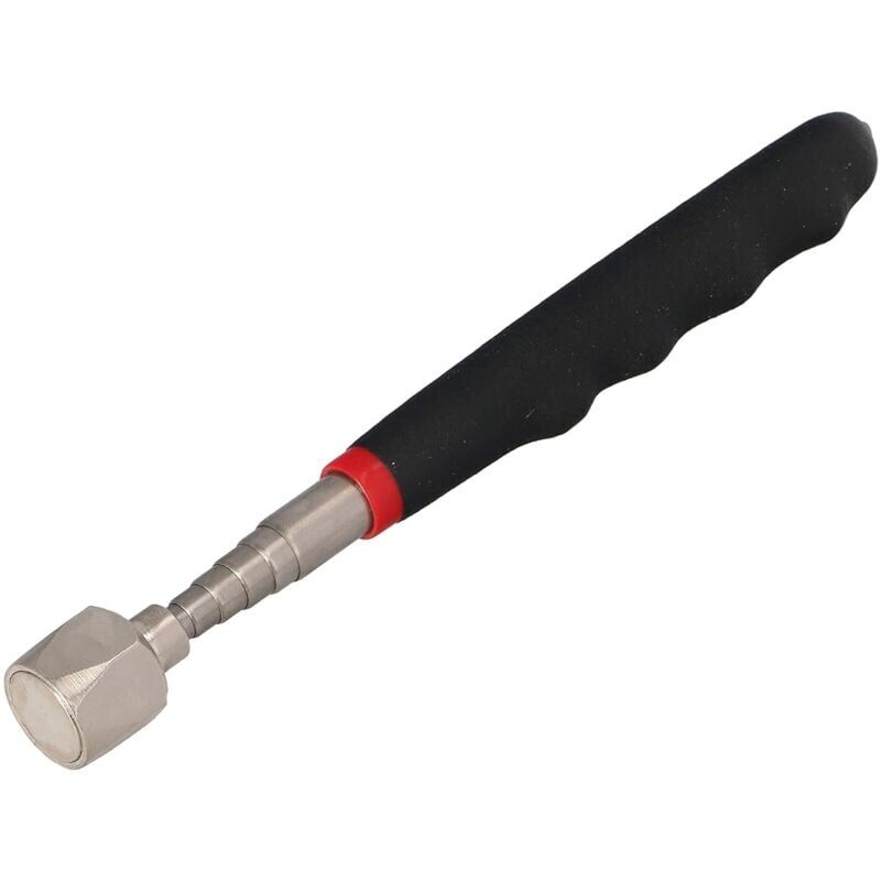 foto del prodotto supporto magnetico telescopico fino a 76 cm manico magnetico con forza di trazione di 2 kg barra magnetica telescopica supporto magnetico