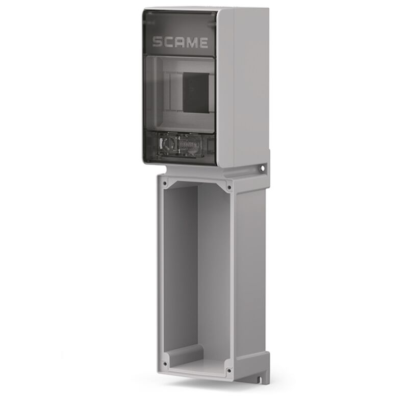 foto del prodotto supporto modulare scame proxima 107x438x110mm grigio 573.5111