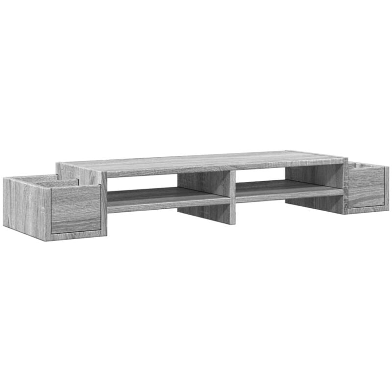 foto del prodotto supporto monitor con cassetti sonoma 100x27x15 cm in truciolato - vidaxl