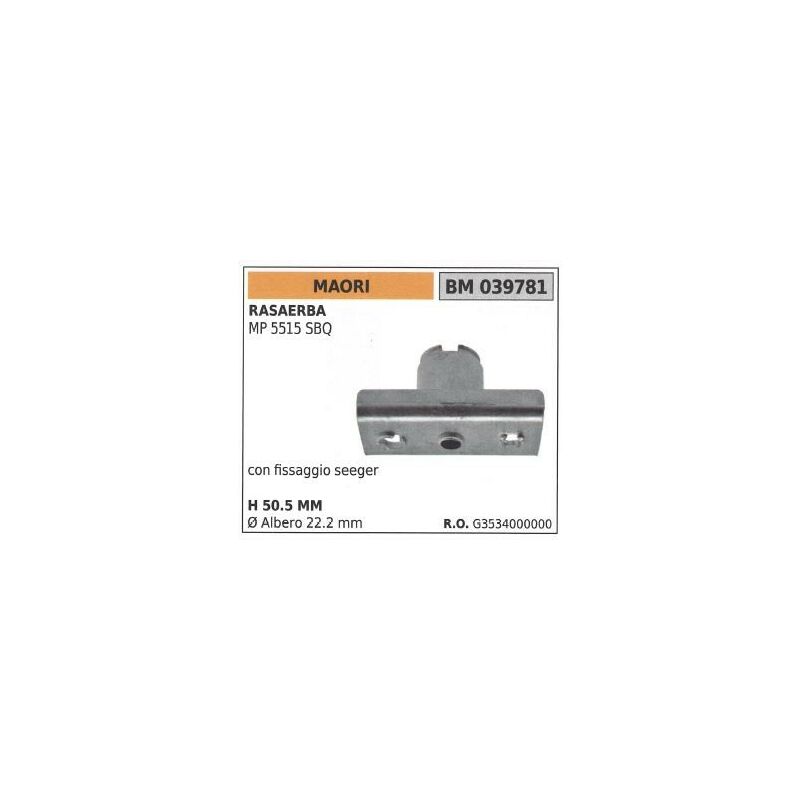 foto del prodotto supporto mozzo portalama rasaerba tagliaerba mp 5515sbq maori 039781