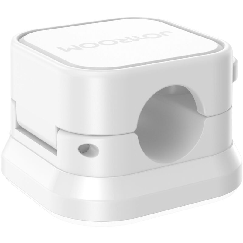 foto del prodotto supporto organizer per cavi e fili, magnetico, bianco set da 3 pz.
