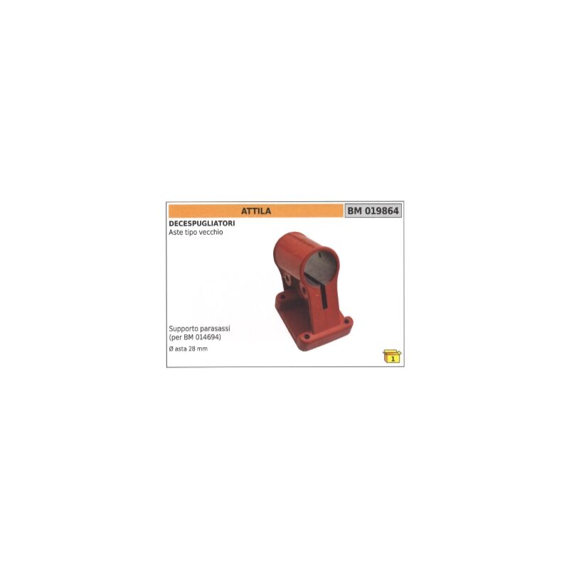 foto del prodotto supporto parasassi attila progreen per decespugliatore asta tipo vecchio 28mm