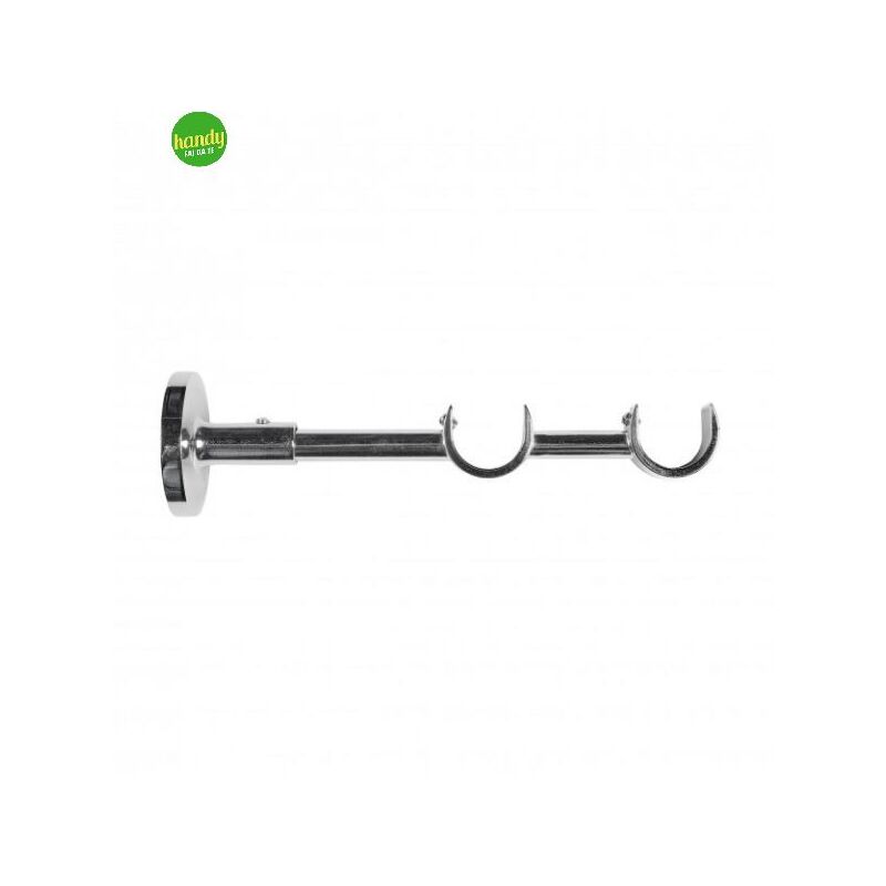 foto del prodotto supporto parete cintacor 22 doppio cromo