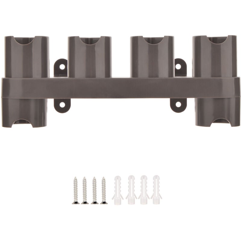 foto del prodotto supporto per accessori da parete, set convertitore adattatore per dyson v11 v10 v8 v7, sostituzione per aspirapolvere dyson 6 prese di stoccaggio 
