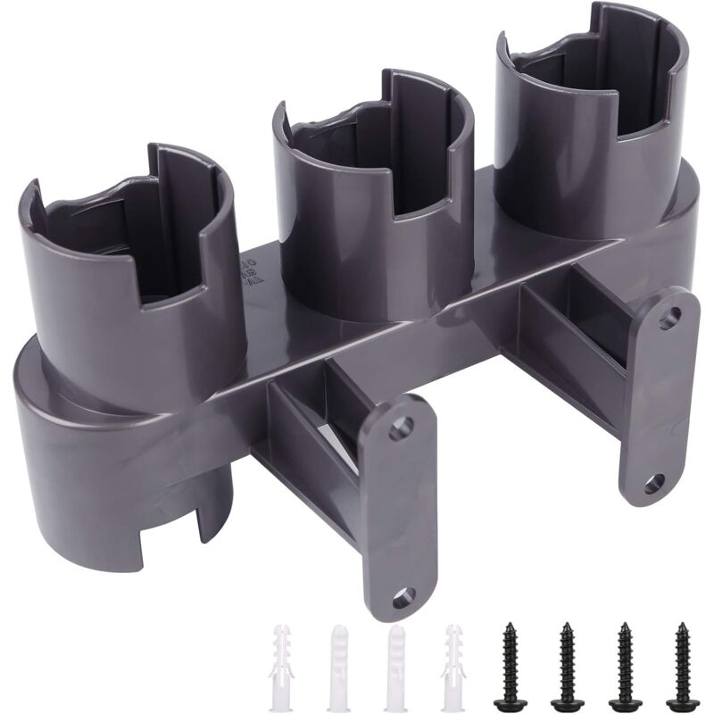 foto del prodotto supporto per accessori da parete, set convertitore adattatore per dyson v11 v10 v8 v7, staffa di montaggio sostitutiva per aspirapolvere dyson