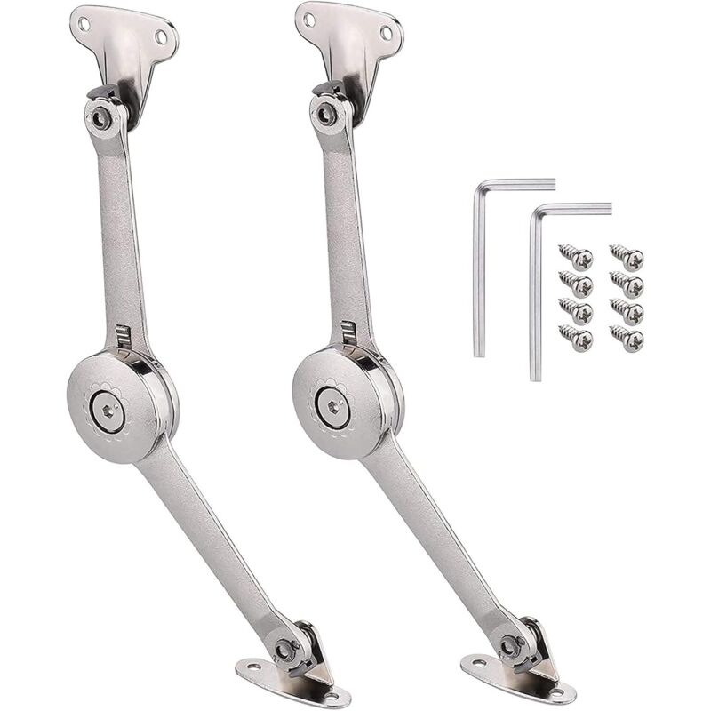 foto del prodotto supporto per ascensore per porta dell'armadio per mobile, ribalta incernierata standard resistente e raccordi per ribalte, coperchio di fissaggio per