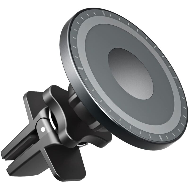 foto del prodotto supporto per auto, supporto magnetico per telefono da auto con clip, rotazione a 360 , supporto universale per telefono