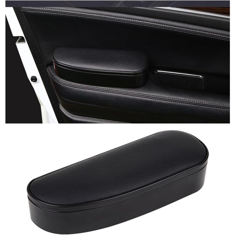 foto del prodotto supporto per bracciolo auto, cuscinetto regolabile per bracciolo laterale per auto per alleviare l affaticamento del braccio del conducente,