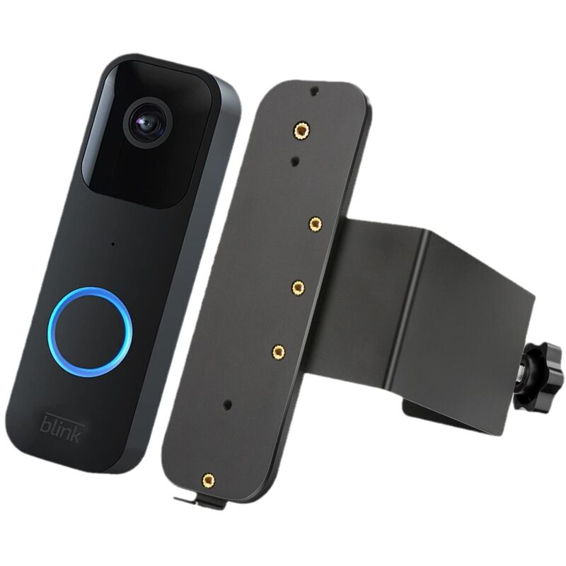 foto del prodotto supporto per campanello blink, supporto adesivo per videocitofono blink, supporto per campanello senza foratura, accessori per il sistema di