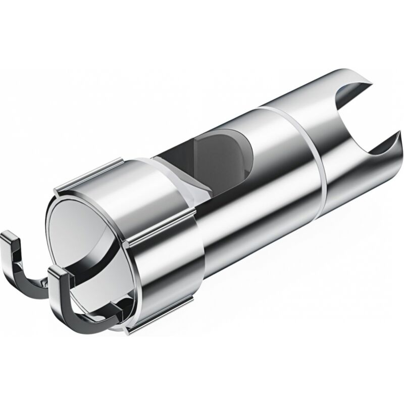 foto del prodotto supporto per doccia regolabile ymyny con 2 ganci, supporto universale per soffione doccia per asta doccia da 16 27 mm, supporto per doccetta in abs